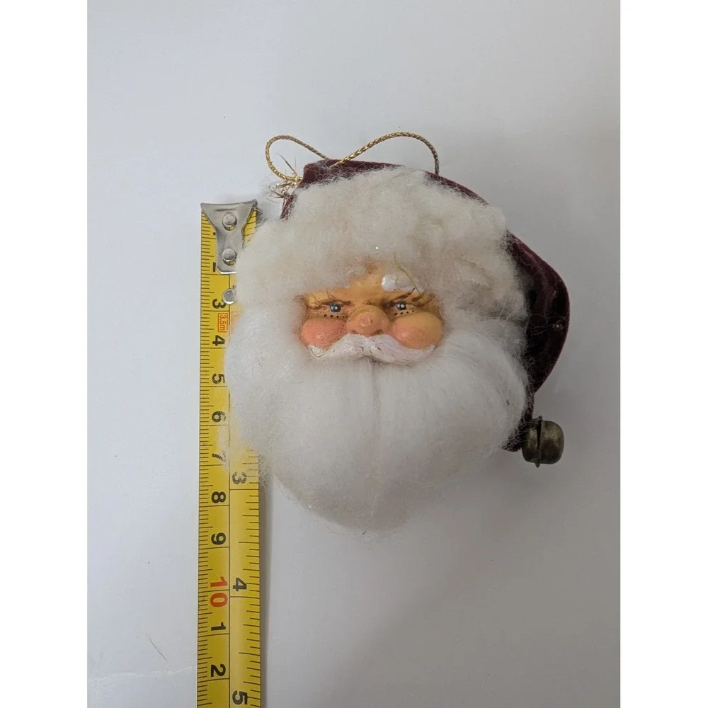 Vintage Christmas Decor‎ Lot Santa Ornament Caring Critter Chimer Bear Rainbow
